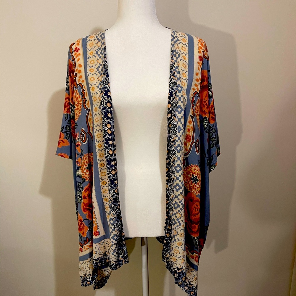 Flowered kimono